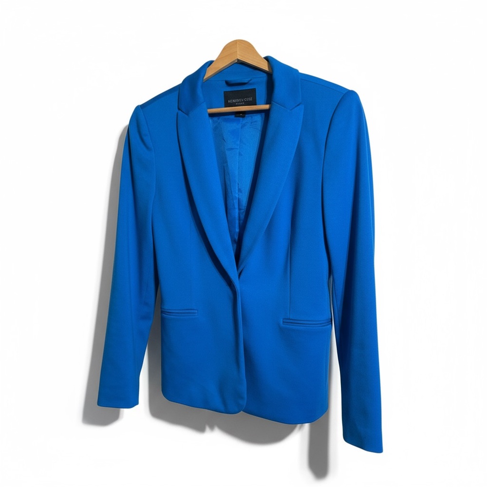 Kenneth Cole Women's Vibrant Blue Suit Jacket